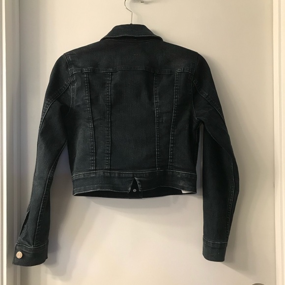 Levi’s Cropped Removable Fur Collar Jacket - Picture 8 of 8